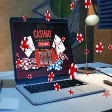 Pengguna dewasa meninjau fitur aplikasi